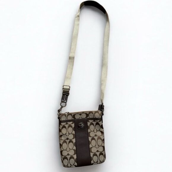 Coach Signature Crossbody Bag - Picture 3 of 6